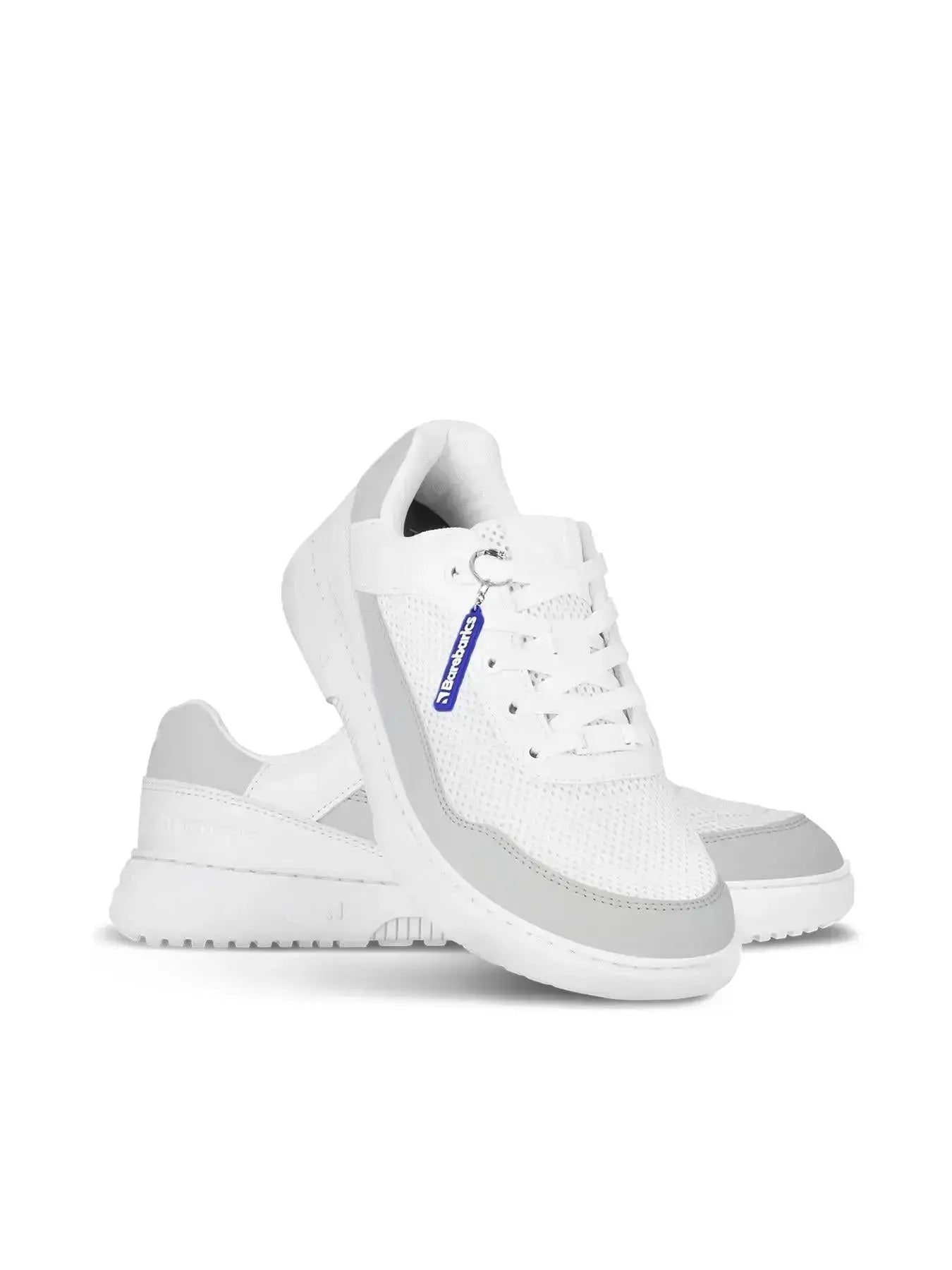 Barebarics - Vaporo White & Light Grey - Zapatillas barefoot unisex blanco y gris