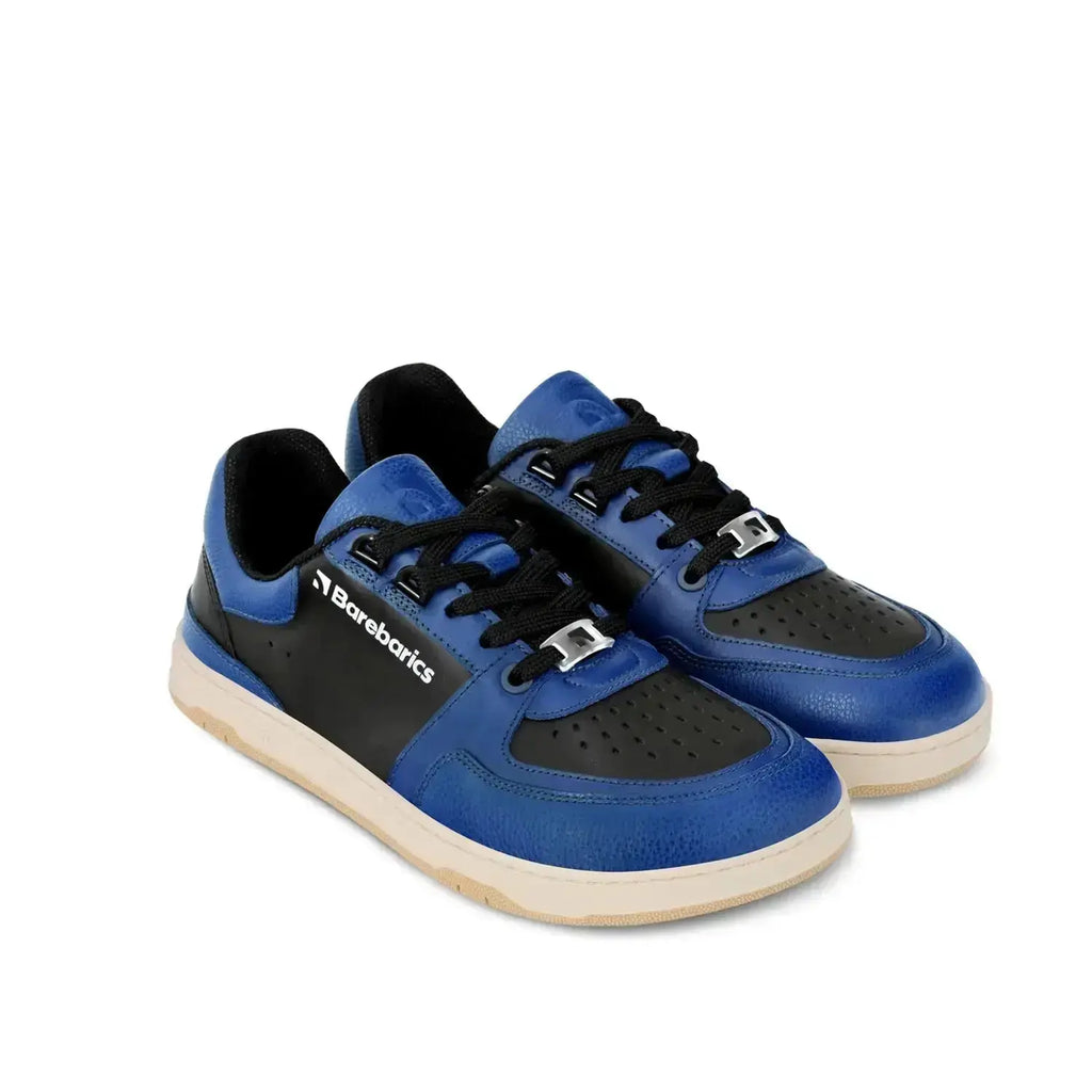 Barebarics - Wave Black & Blue - Zapatillas barefoot unisex azul y negro