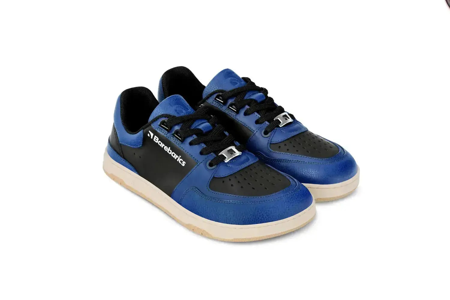 Barebarics - Wave Black & Blue - Zapatillas barefoot unisex azul y negro