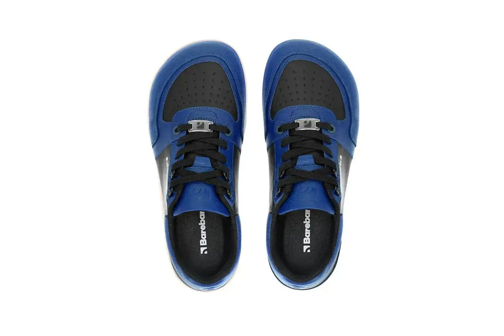 Barebarics - Wave Black & Blue - Zapatillas barefoot unisex azul y negro