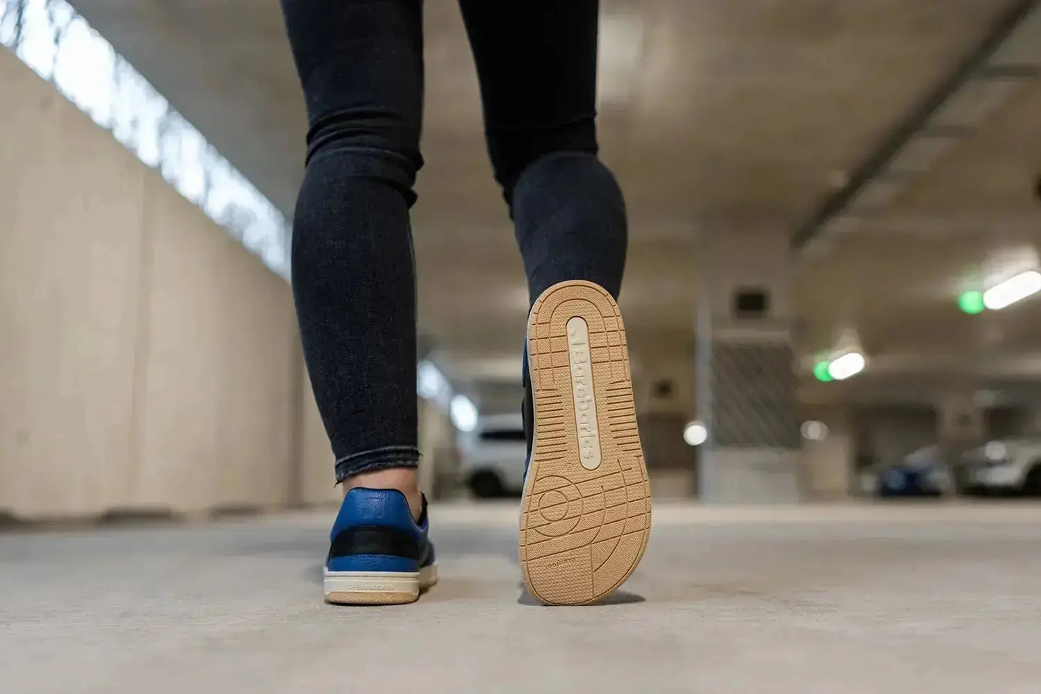 Barebarics - Wave Black & Blue - Zapatillas barefoot unisex azul y negro