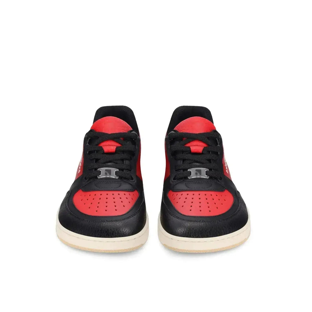 Barebarics - Wave Black & Red - Zapatillas barefoot unisex negro y rojo