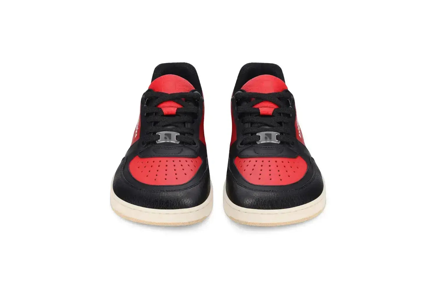 Barebarics - Wave Black & Red - Zapatillas barefoot unisex negro y rojo