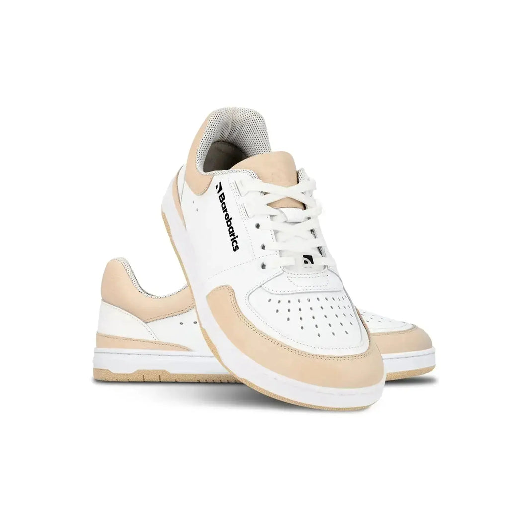 Barebarics - Wave White & Beige - Zapatillas barefoot unisex blanco