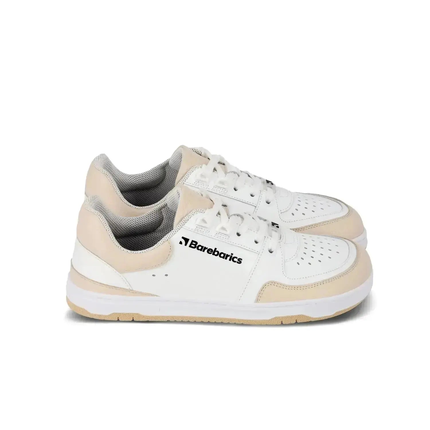Barebarics - Wave White & Beige - Zapatillas barefoot unisex blanco
