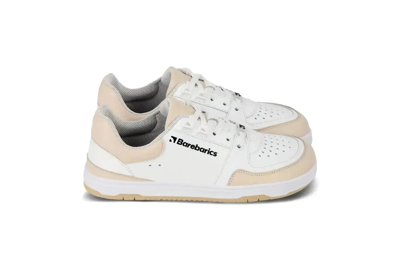 Barebarics - Wave White & Beige - Zapatillas barefoot unisex blanco