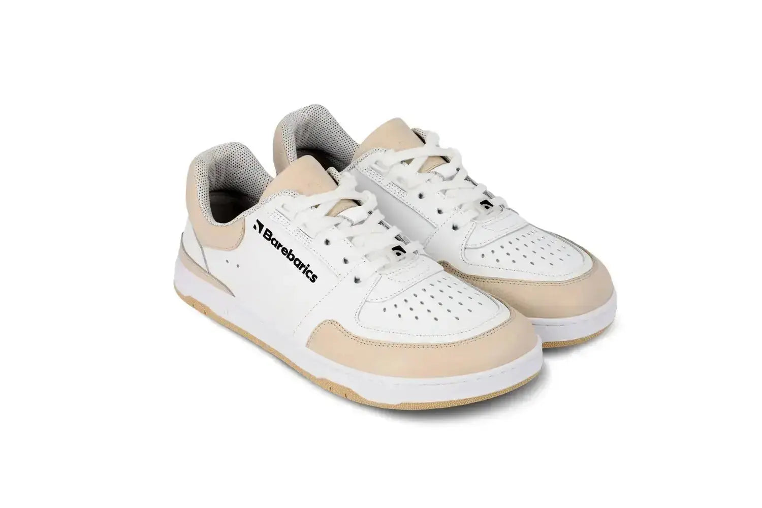 Barebarics - Wave White & Beige - Zapatillas barefoot unisex blanco