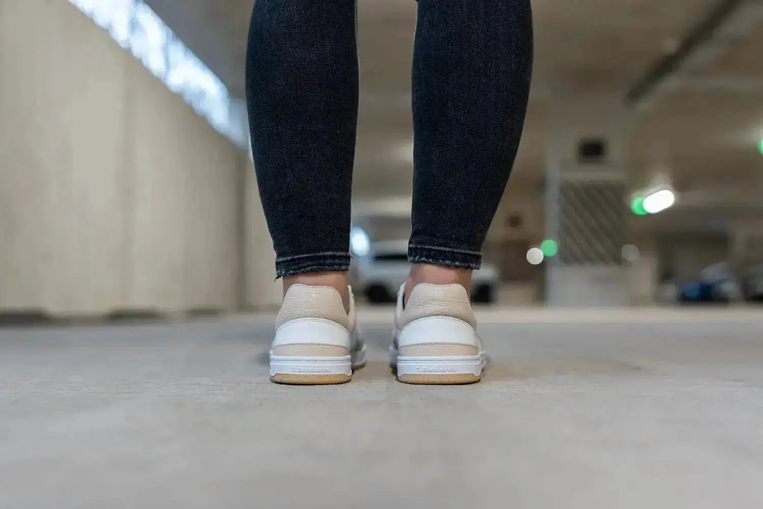 Barebarics - Wave White & Beige - Zapatillas barefoot unisex blanco