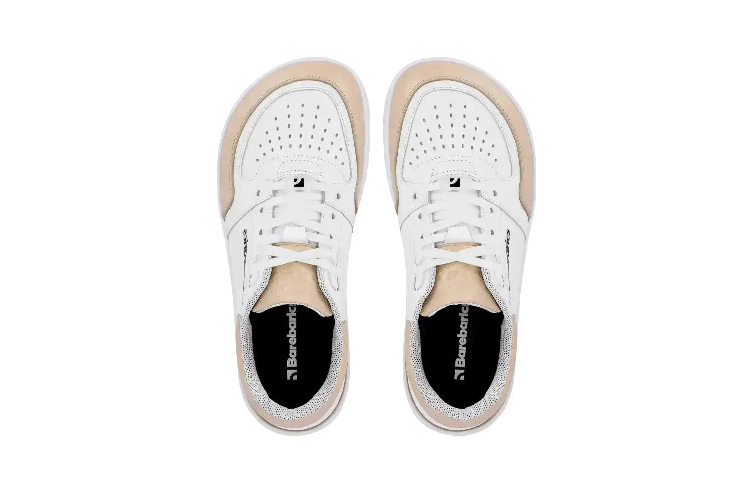 Barebarics - Wave White & Beige - Zapatillas barefoot unisex blanco