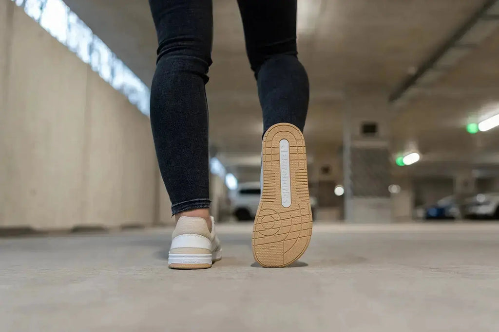 Barebarics - Wave White & Beige - Zapatillas barefoot unisex blanco