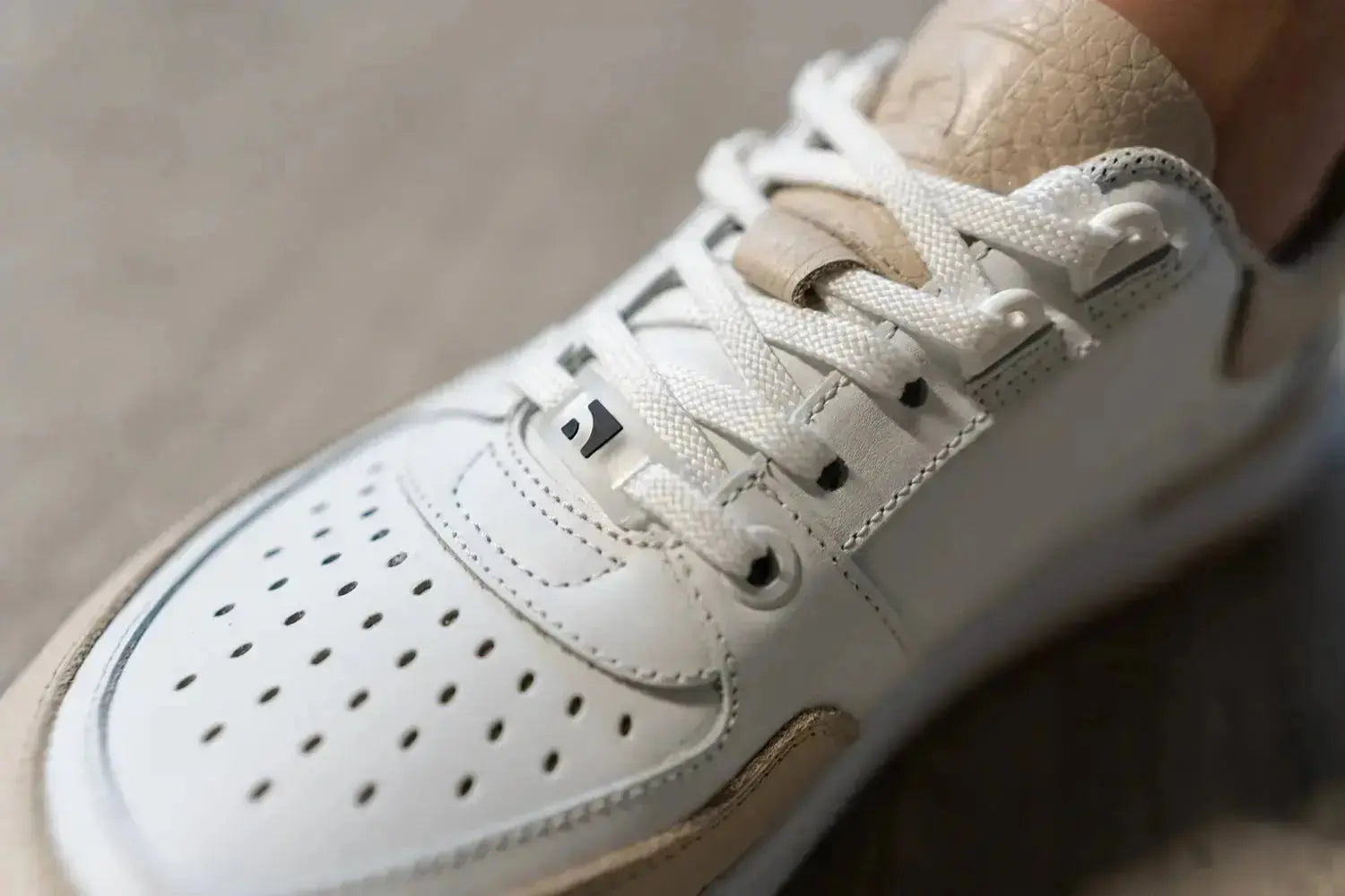 Barebarics - Wave White & Beige - Zapatillas barefoot unisex blanco