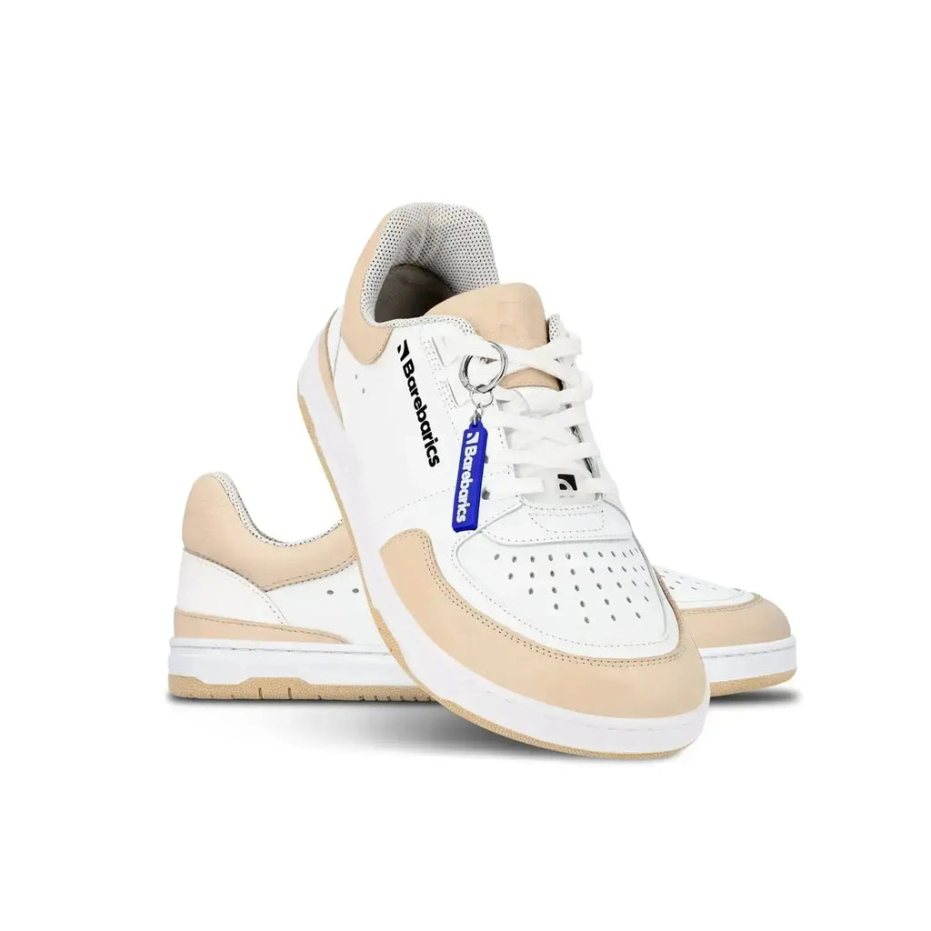 Barebarics - Wave White & Beige - Zapatillas barefoot unisex blanco