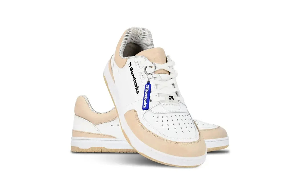 Barebarics - Wave White & Beige - Zapatillas barefoot unisex blanco