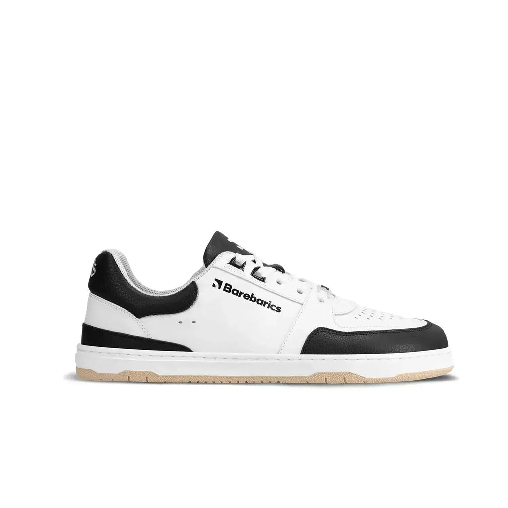Barebarics - Wave White & Black - Zapatillas barefoot unisex blanco y negro