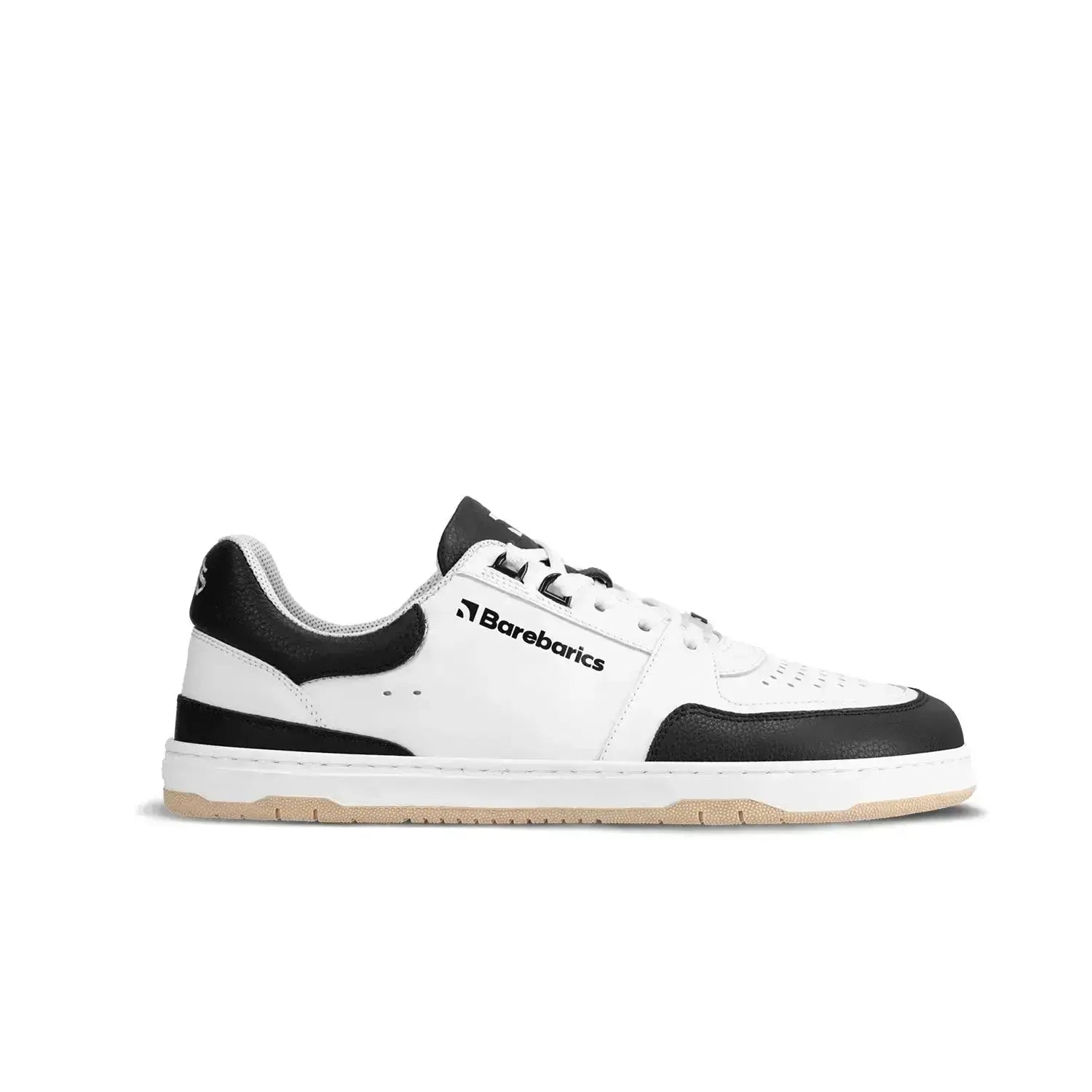 Barebarics - Wave White & Black - Zapatillas barefoot unisex blanco y negro