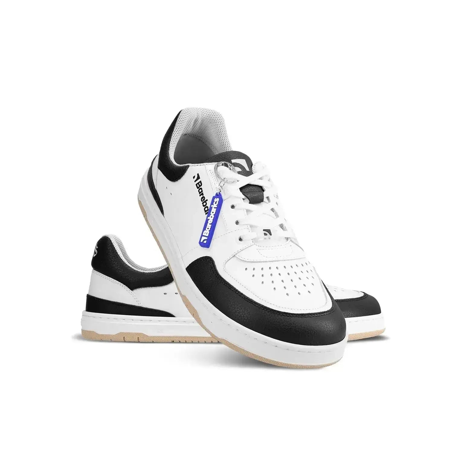 Barebarics - Wave White & Black - Zapatillas barefoot unisex blanco y negro