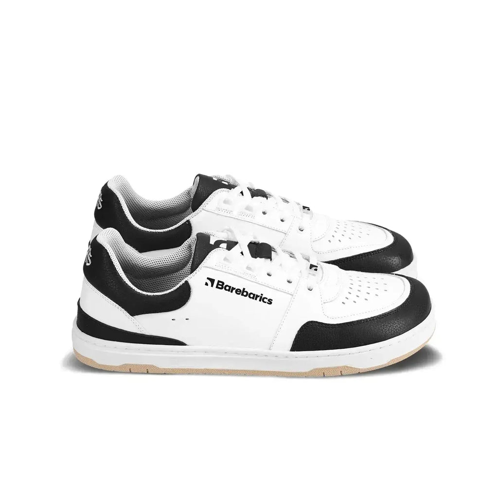Barebarics - Wave White & Black - Zapatillas barefoot unisex blanco y negro