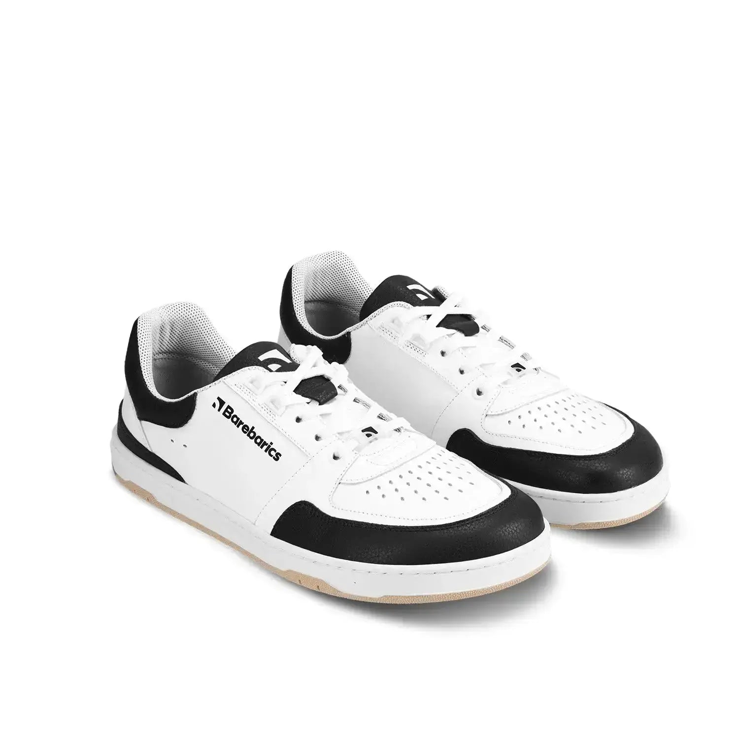 Barebarics - Wave White & Black - Zapatillas barefoot unisex blanco y negro
