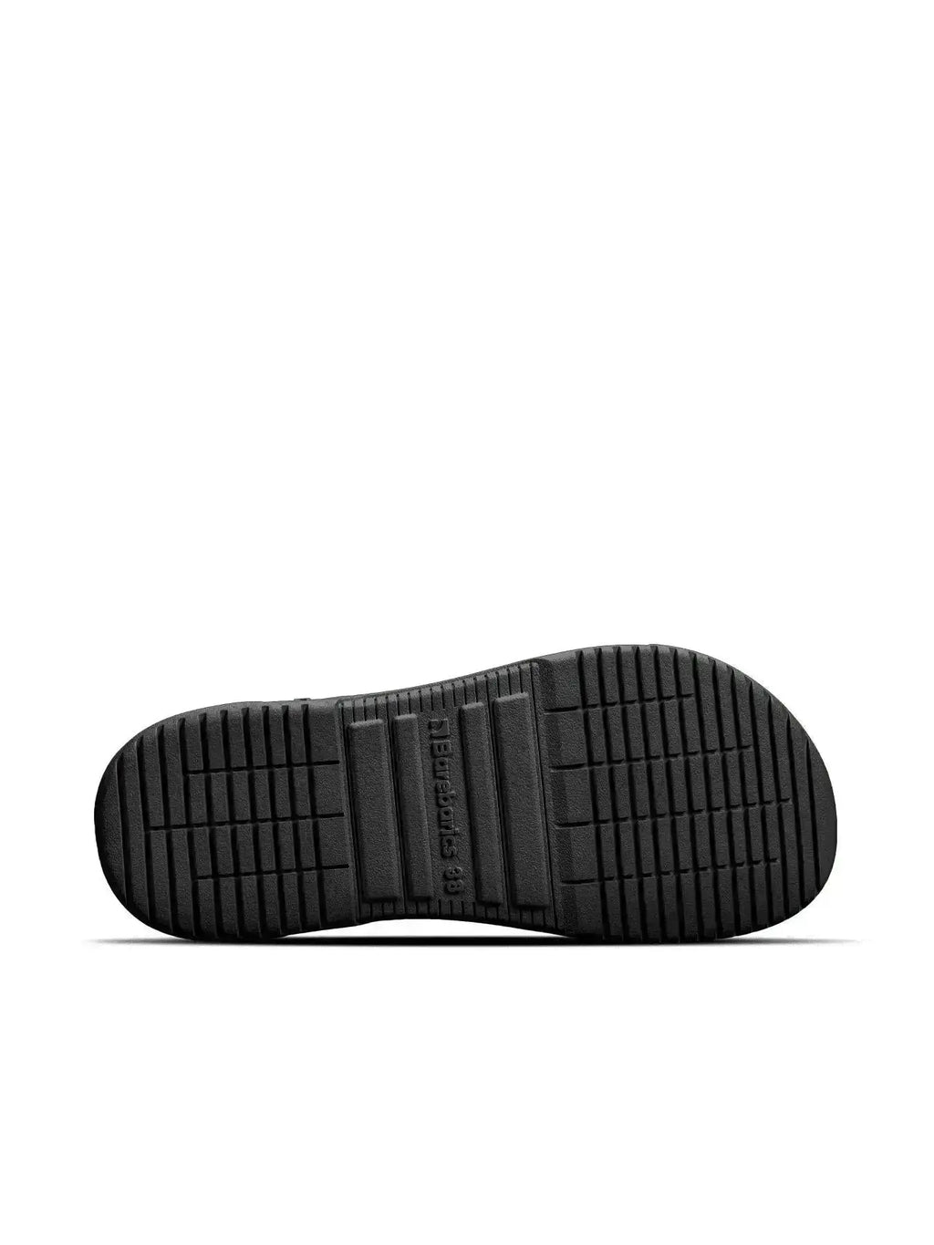 Barebarics - Zing All Black Denim - Zapatillas barefoot unisex negras de tela vaquera