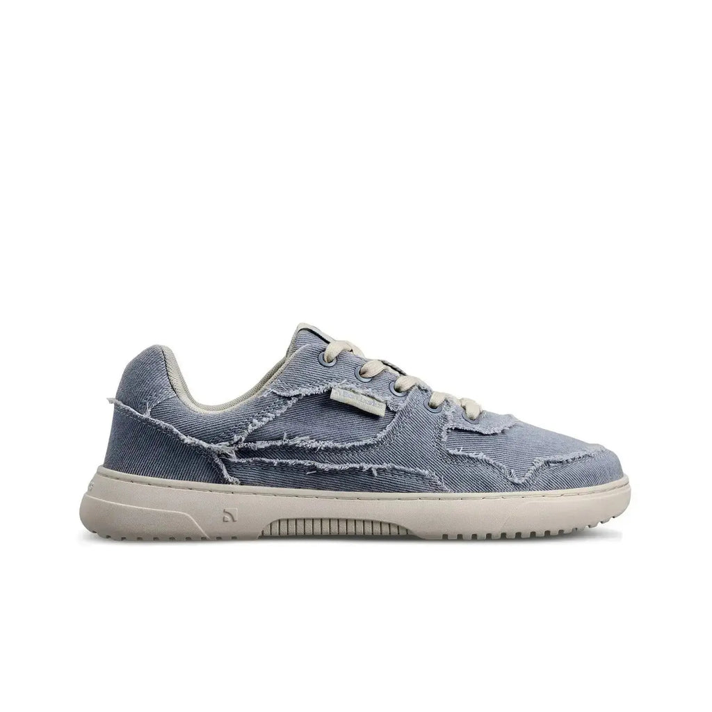 Barebarics - Zing Denim Light Blue - Zapatillas barefoot unisex azules de tela vaquera