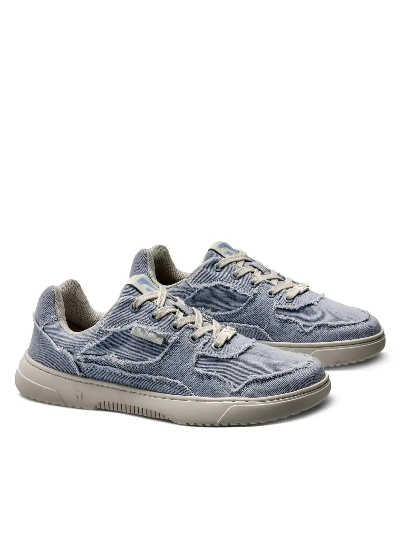 Barebarics - Zing Denim Light Blue - Zapatillas barefoot unisex azules de tela vaquera