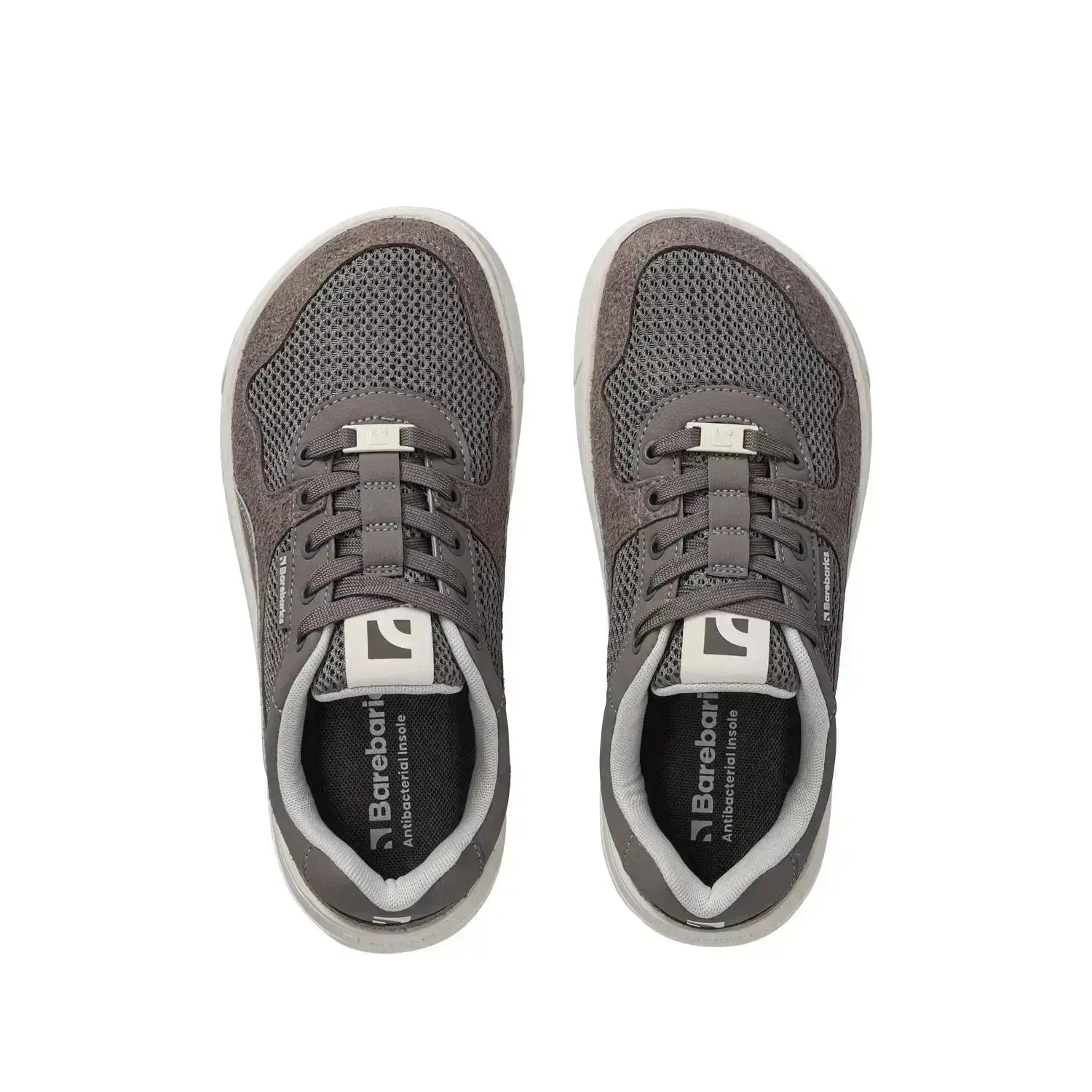 Barebarics - Zing Fresh Dark Grey - Zapatillas barefoot frescas unisex gris oscuro
