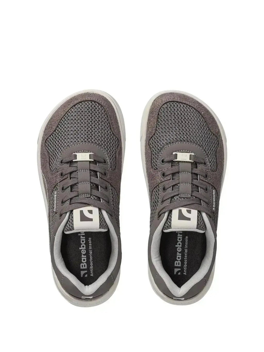 Barebarics - Zing Fresh Dark Grey - Zapatillas barefoot frescas unisex gris oscuro