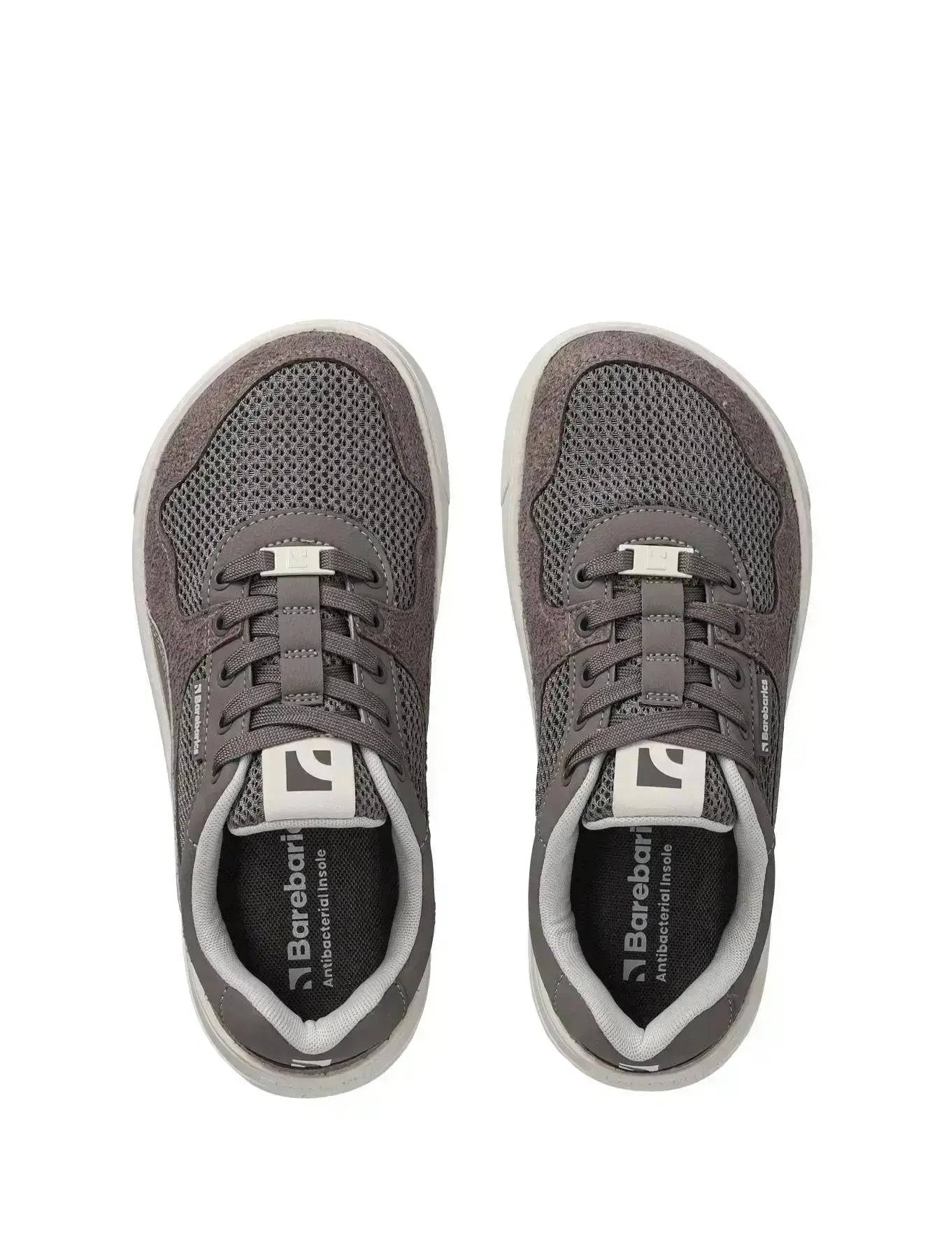 Barebarics - Zing Fresh Dark Grey - Zapatillas barefoot frescas unisex gris oscuro