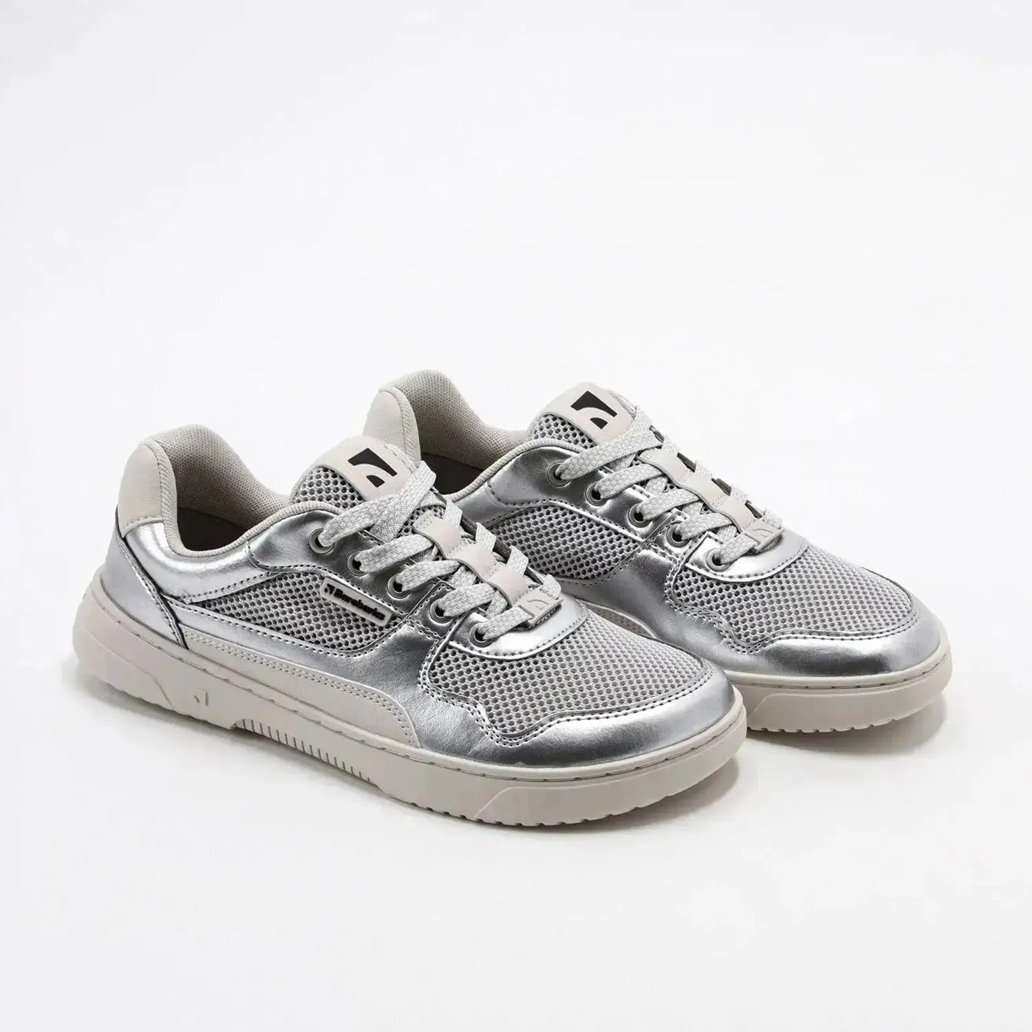 Barebarics - Zing Fresh Silver - Zapatillas barefoot frescas unisex plateadas
