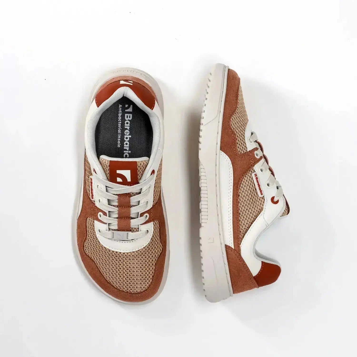 Barebarics - Zing Fresh Terraccota - Zapatillas barefoot frescas unisex marrones