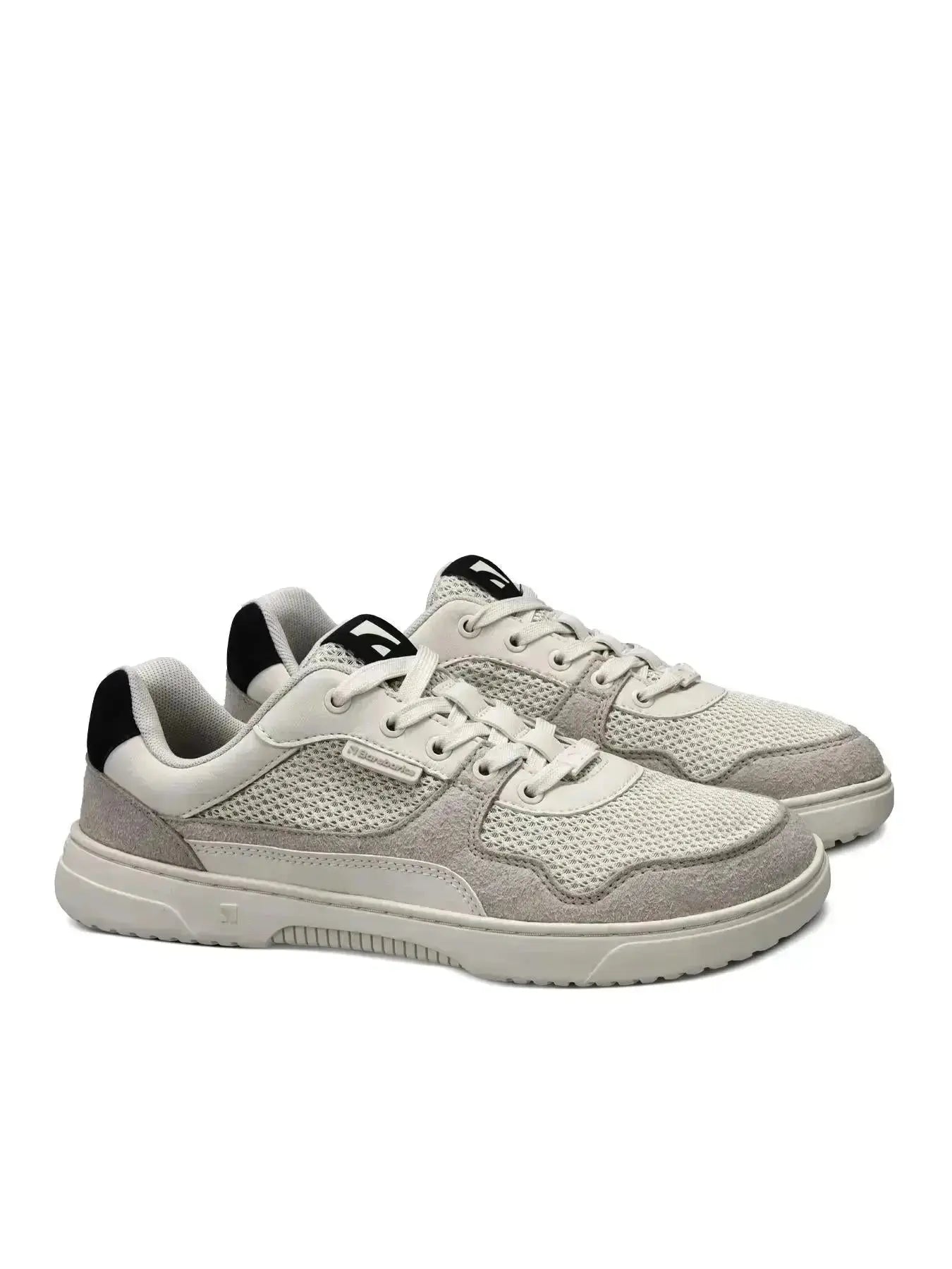 Barebarics - Zing Fresh White & Beige – Zapatillas barefoot frescas unisex blancas