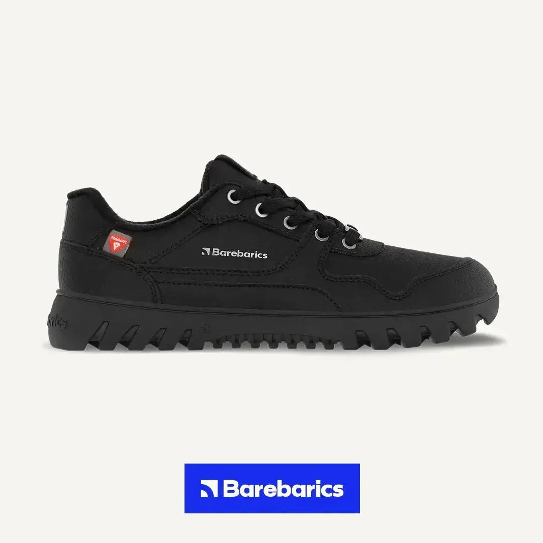 Barebarics - Zing Frost All Black - Zapatillas barefoot de invierno unisex negras