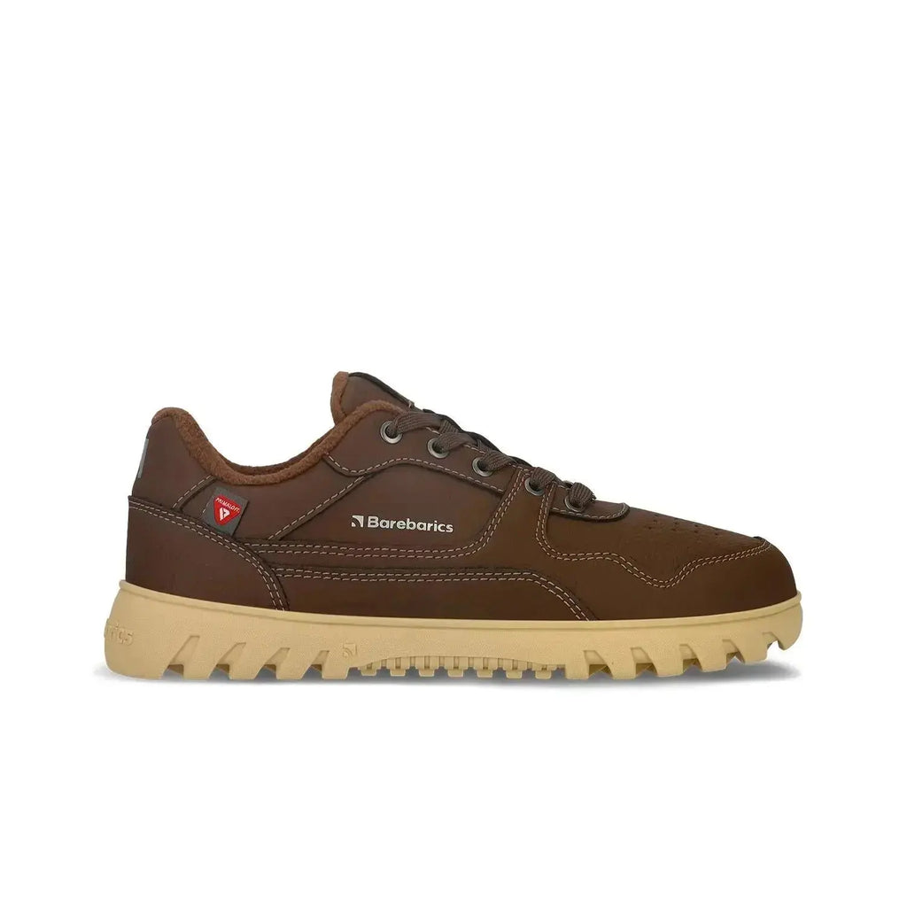 Barebarics - Zing Frost Dark Brown - Zapatillas barefoot de invierno unisex marrones