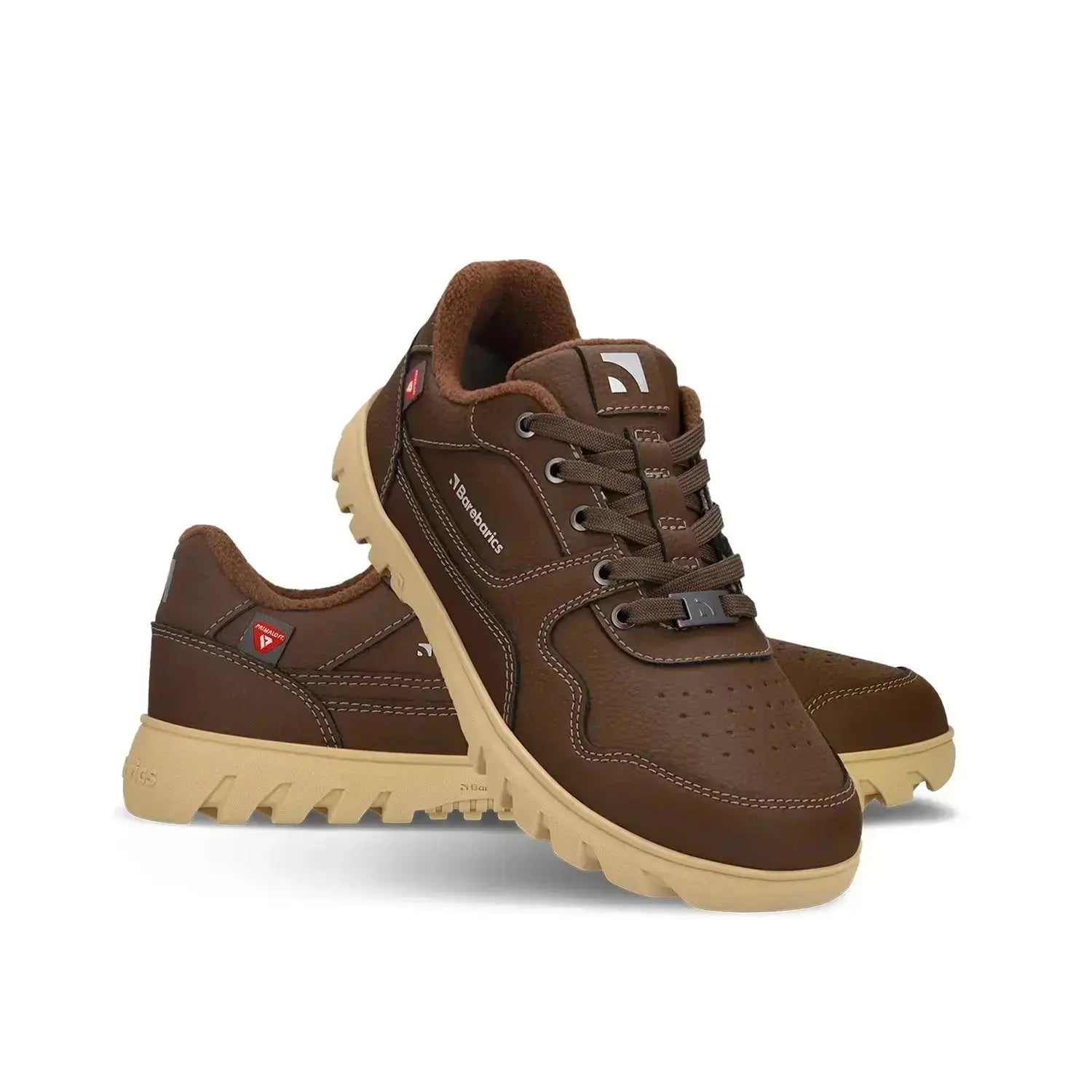 Barebarics - Zing Frost Dark Brown - Zapatillas barefoot de invierno unisex marrones