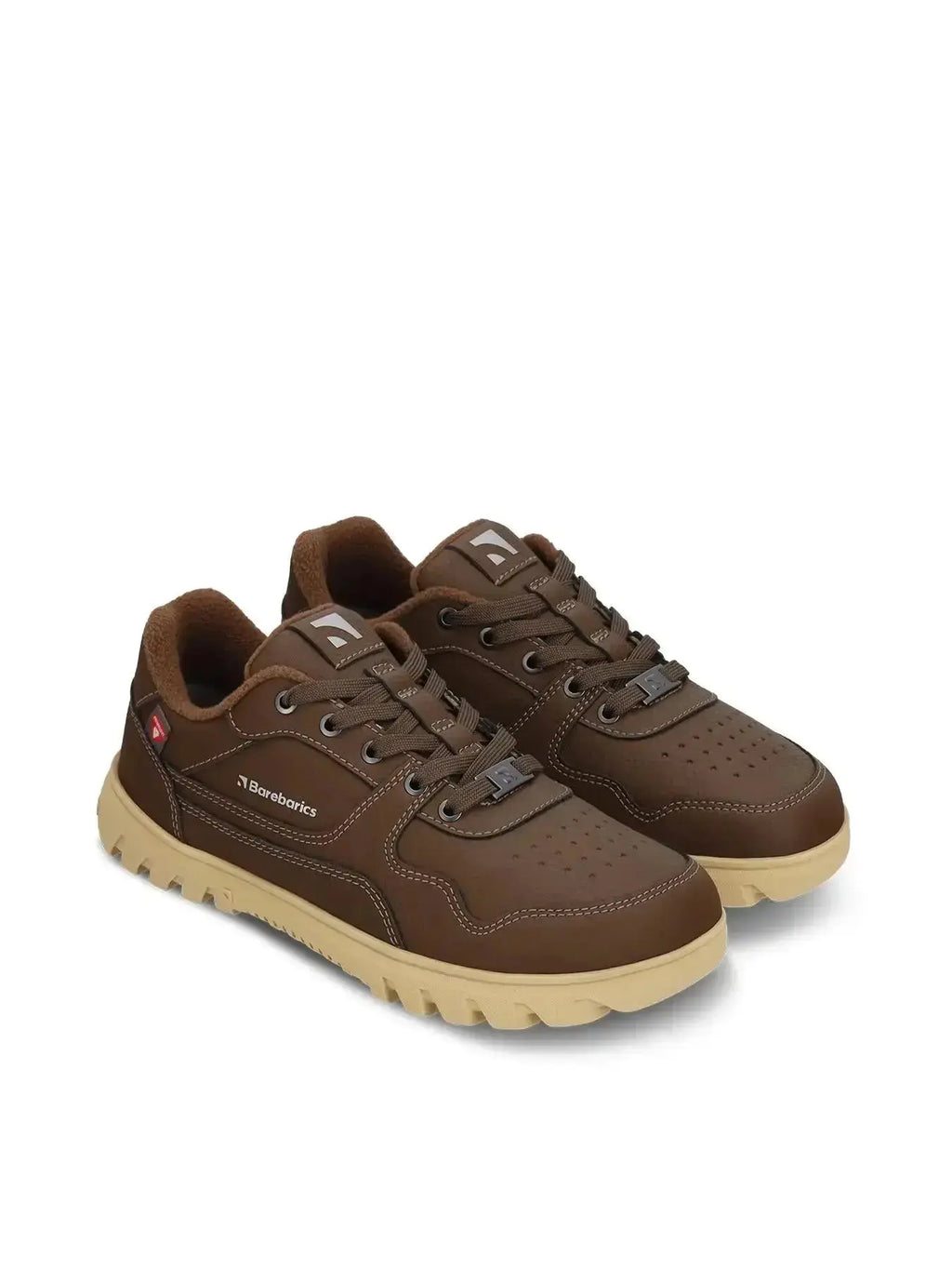 Barebarics - Zing Frost Dark Brown - Zapatillas barefoot de invierno unisex marrones