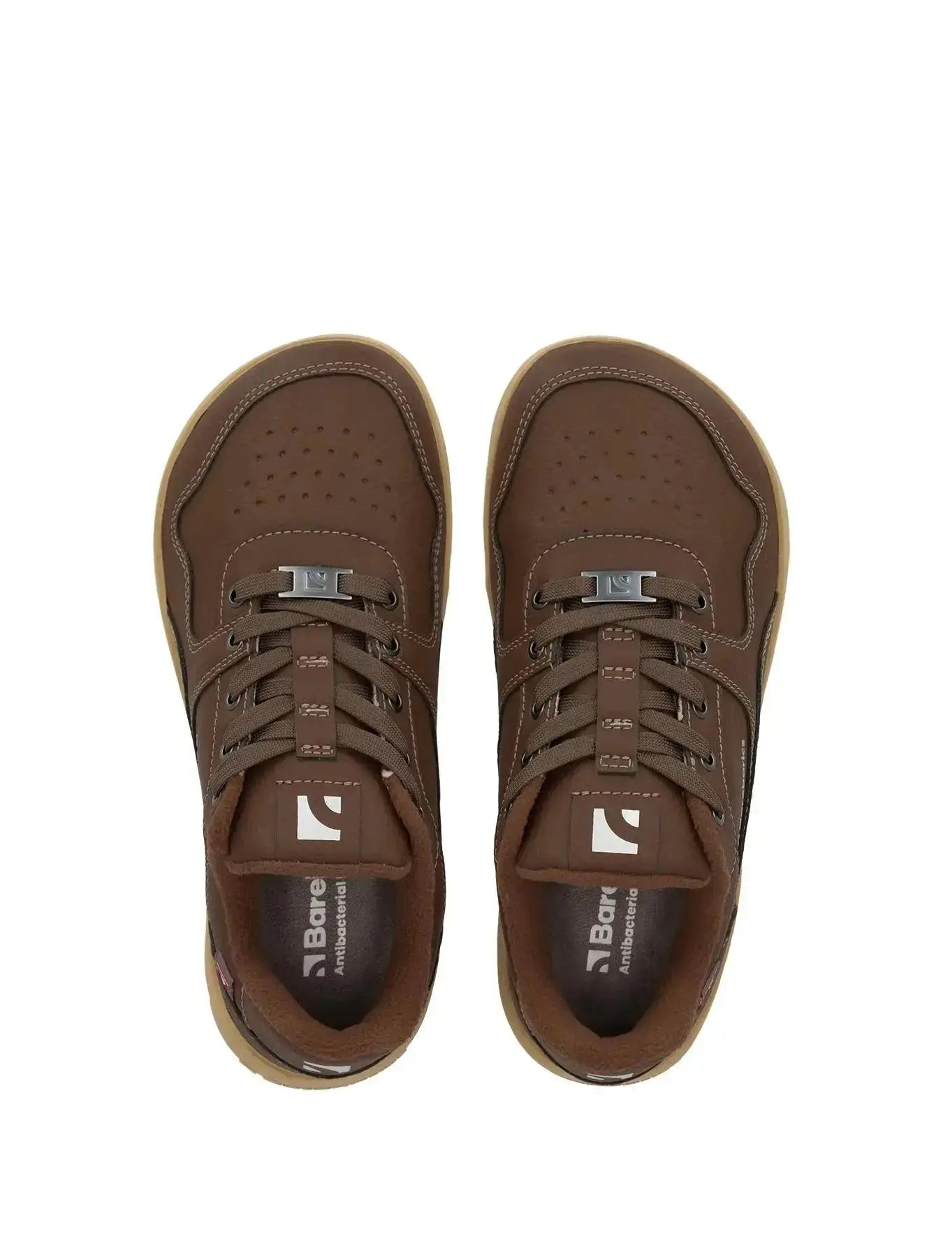 Barebarics - Zing Frost Dark Brown - Zapatillas barefoot de invierno unisex marrones
