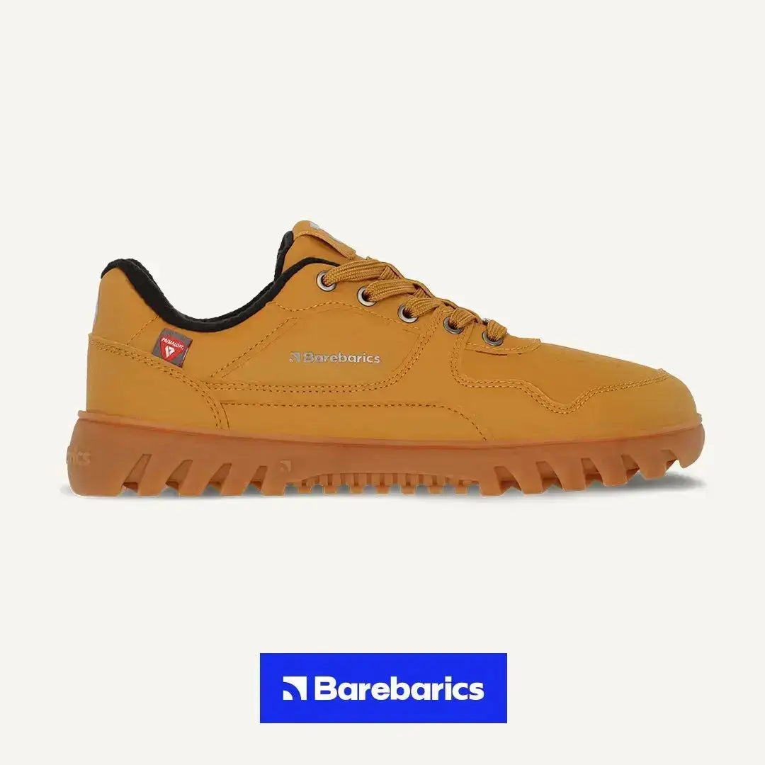 Barebarics - Zing Frost Light Caramel - Zapatillas barefoot de invierno unisex caramelo
