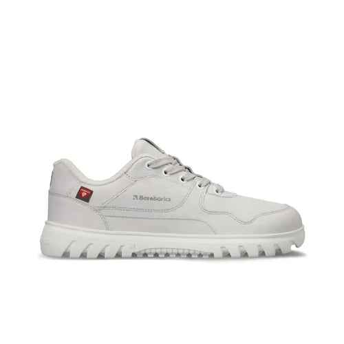 Barebarics - Zing Frost Light Grey - Zapatillas barefoot de invierno unisex gris claro