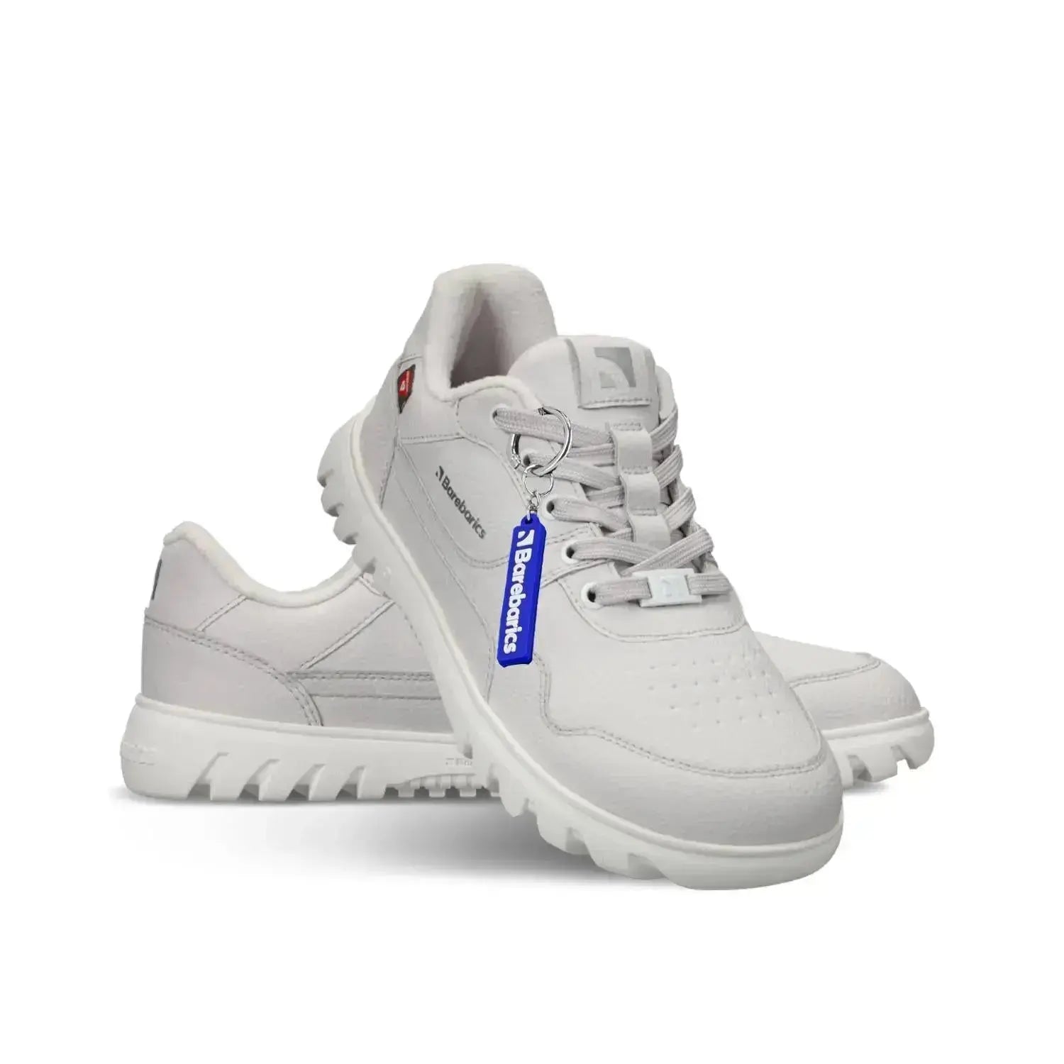 Barebarics - Zing Frost Light Grey - Zapatillas barefoot de invierno unisex gris claro