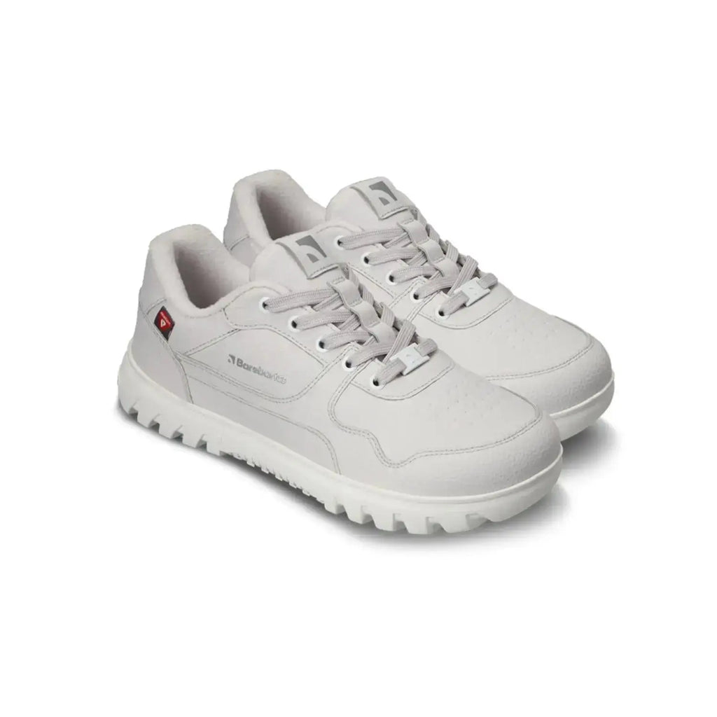 Barebarics - Zing Frost Light Grey - Zapatillas barefoot de invierno unisex gris claro