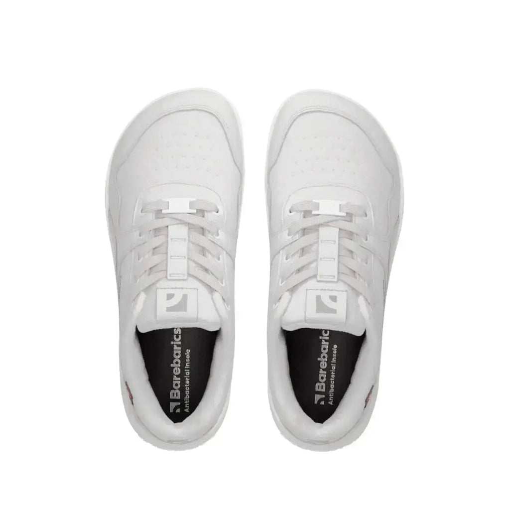 Barebarics - Zing Frost Light Grey - Zapatillas barefoot de invierno unisex gris claro