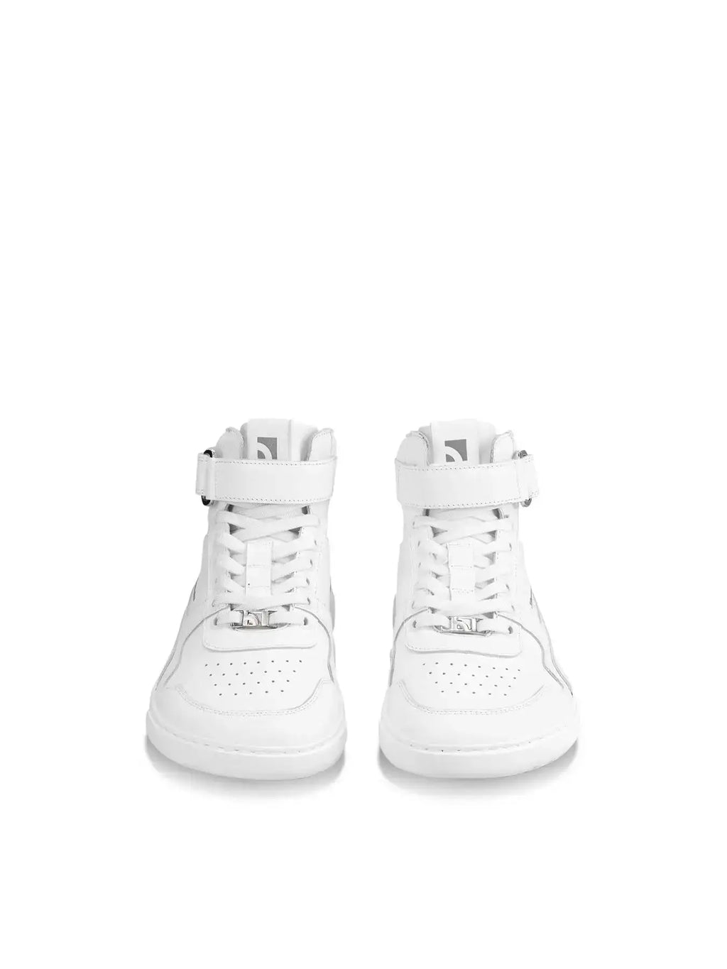 Barebarics - Zing High Top Tout Blanc Cuir - Bottines de sport barefoot