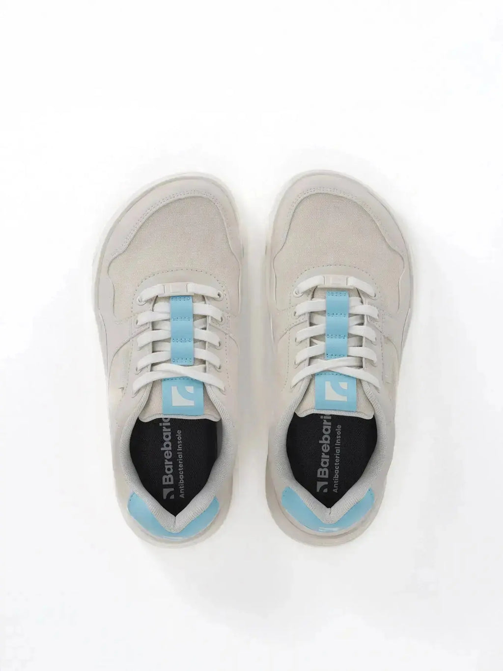 Barebarics - Zing Off White & Blue - Zapatillas barefoot unisex azul