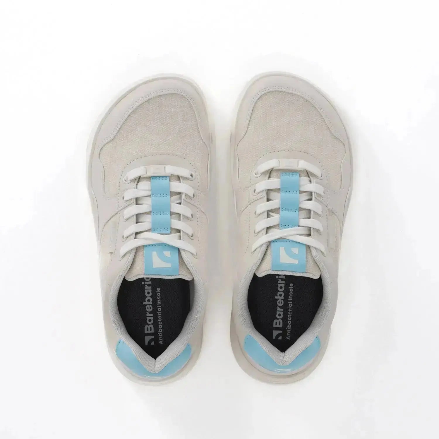 Barebarics - Zing Off White & Blue - Zapatillas barefoot unisex azul