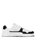 Barebarics - Zing Cuir Blanc & Noir - Chaussures barefoot