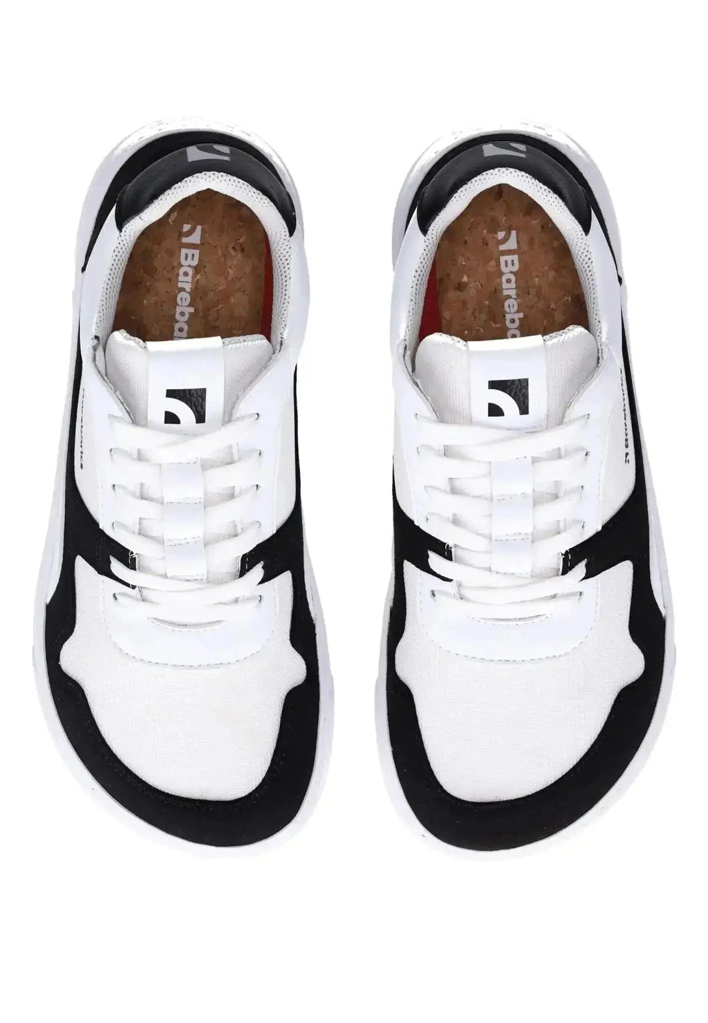 Barebarics - Zing Blanc & Noir - Chaussures barefoot