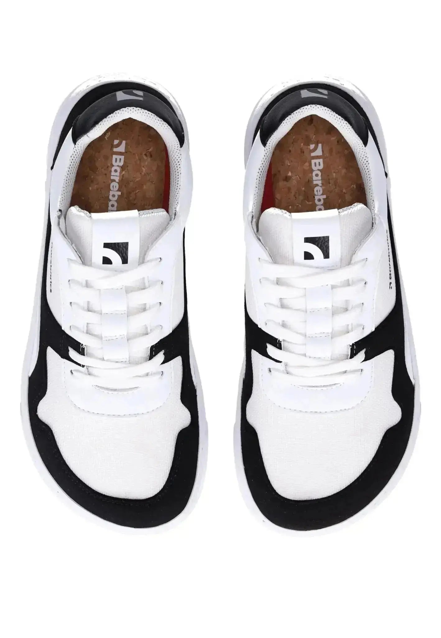 Barebarics - Zing Blanc & Noir - Chaussures barefoot