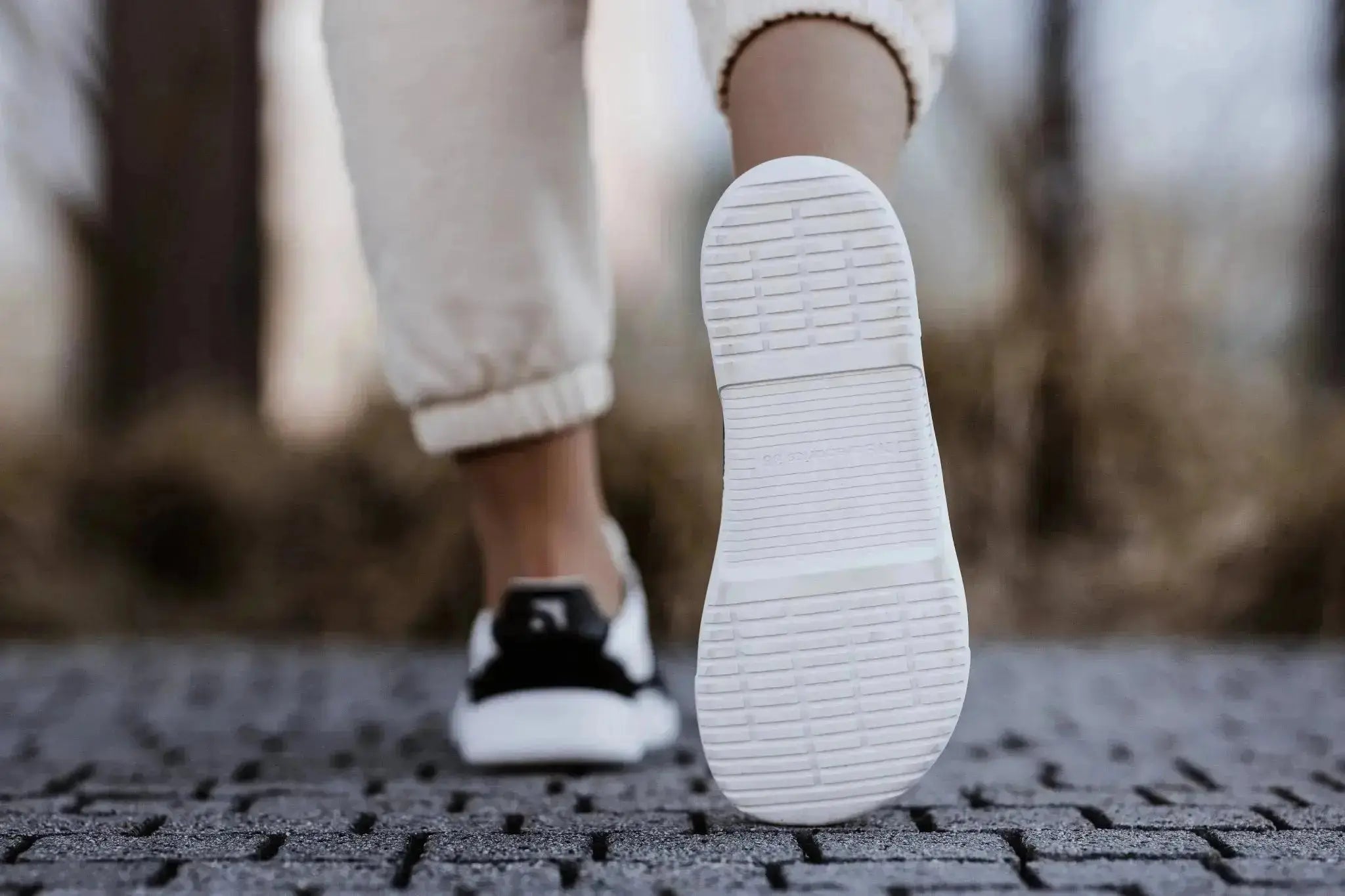 Barebarics - Zing Blanc & Noir - Chaussures barefoot