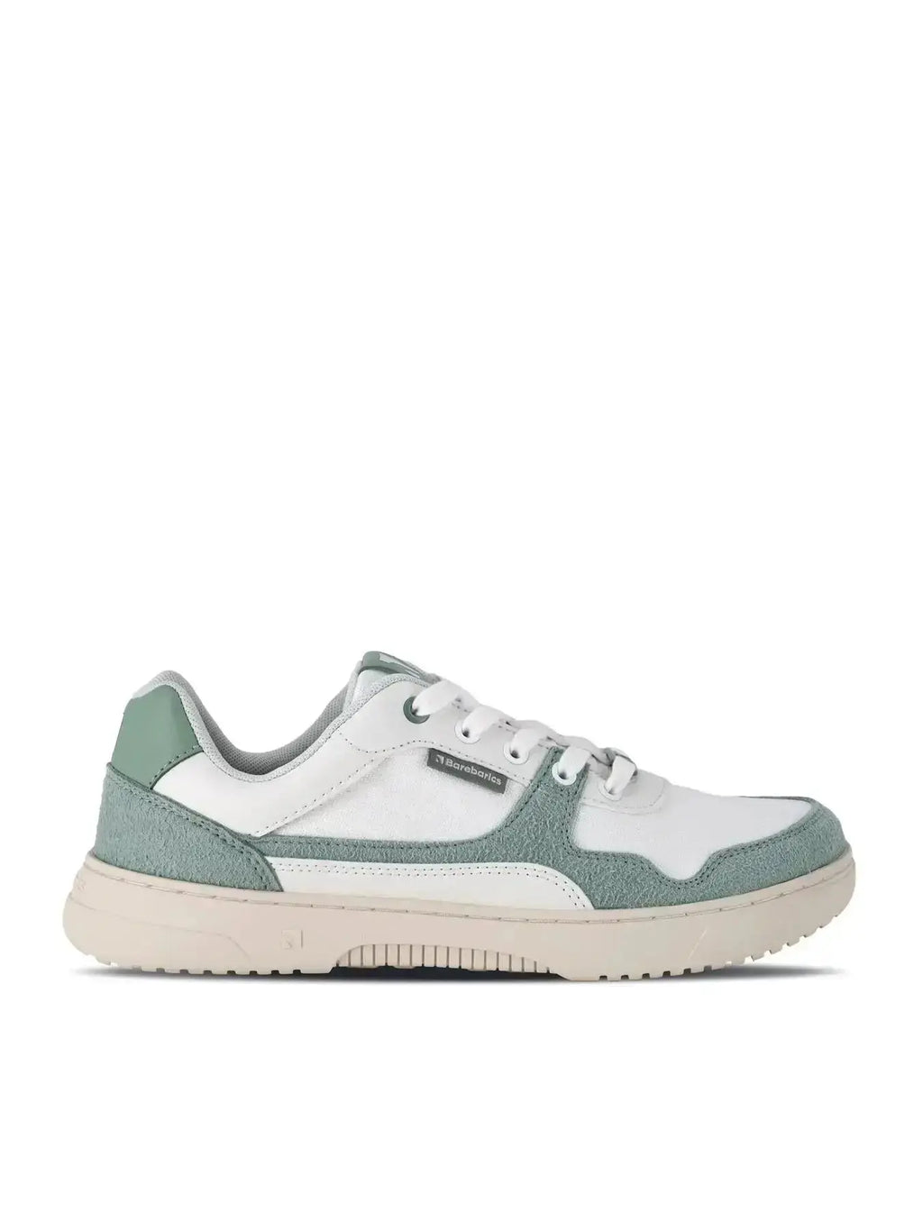 Barebarics - Zing White & Green - Zapatillas barefoot unisex blanco y verde