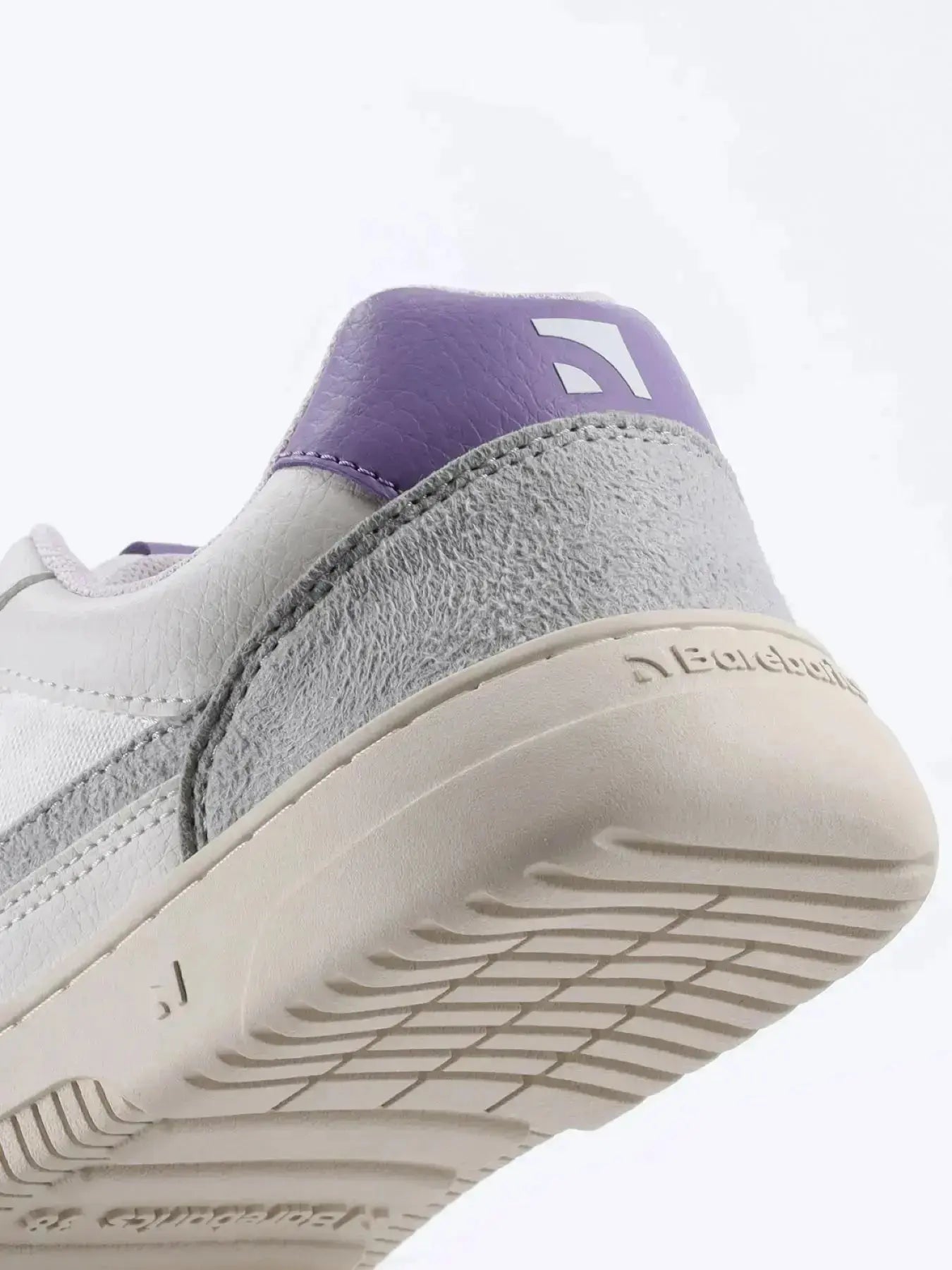 Barebarics - Zing White & Purple - Zapatillas barefoot unisex blanco y morado